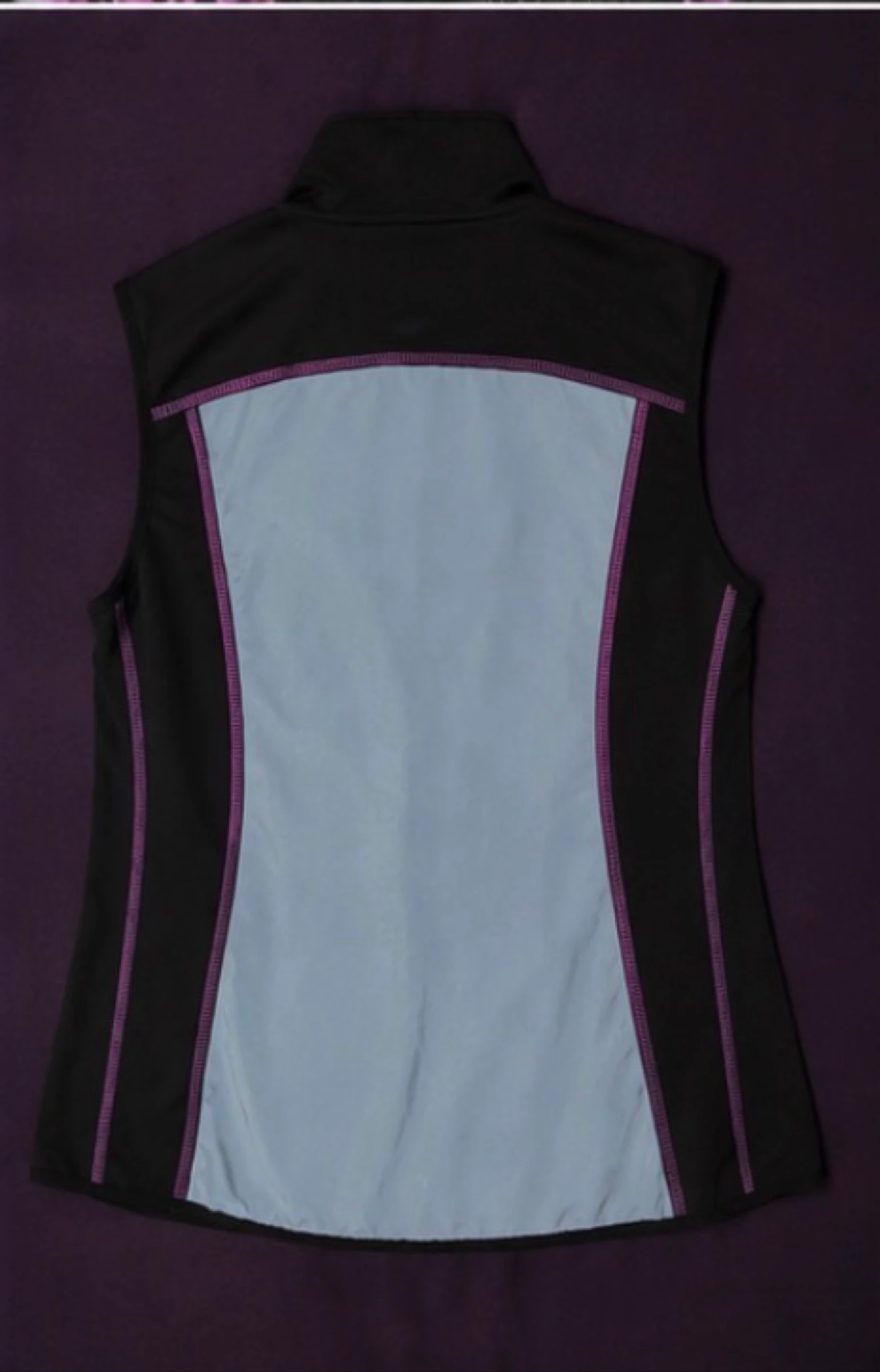 Gilet de running sans manches Crivit Sports noir/gris réfléchissant – Taille S (36/38) – photo 4